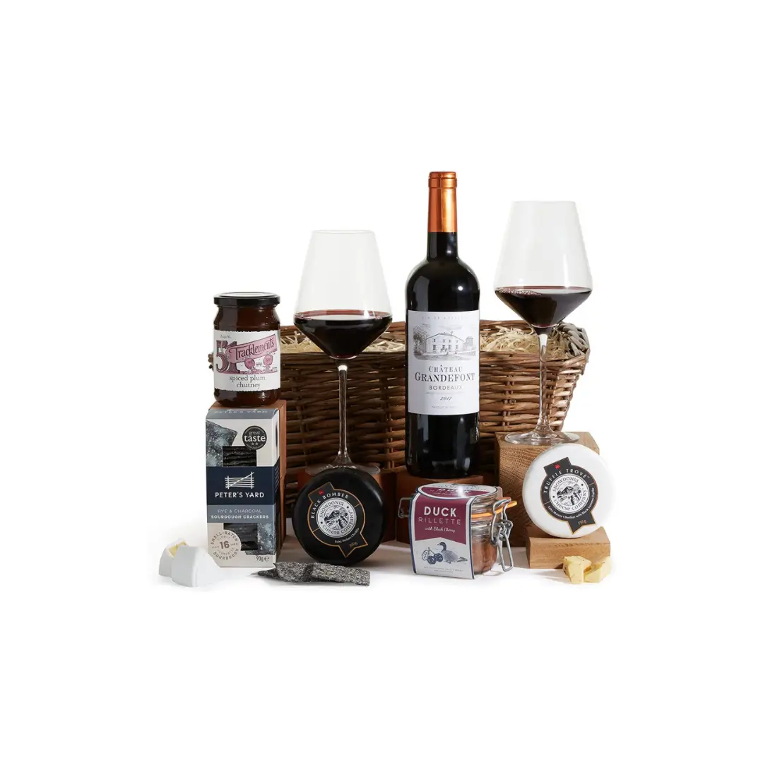 basket luxury corporate gift set